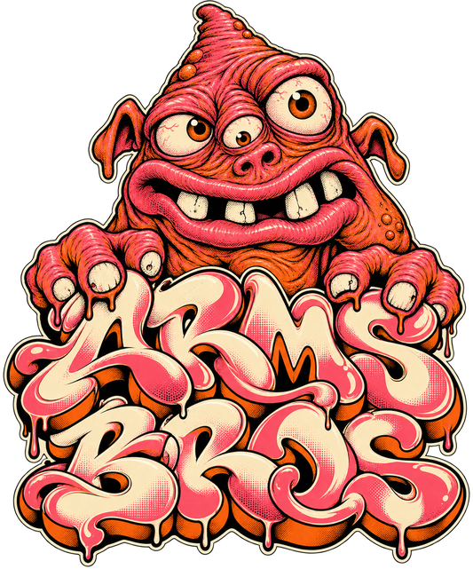 Arms Bros Goblin Monster Graffiti - original artwork