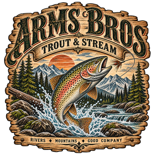 Old School Fly Fishing Tee