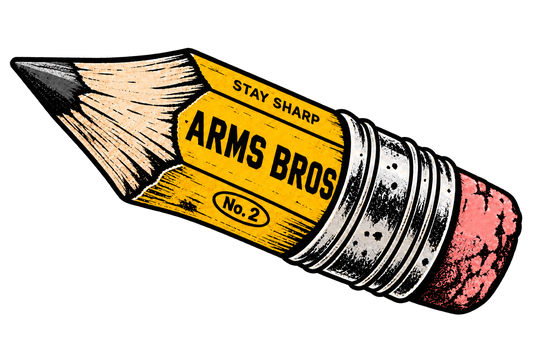 Stay Sharp No. 2 Pencil — clean artwork