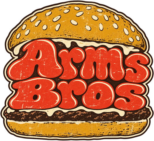 Arms Bros Burger - original artwork