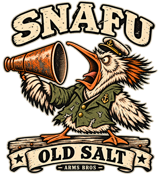 SNAFU Old Salt Tee artwork