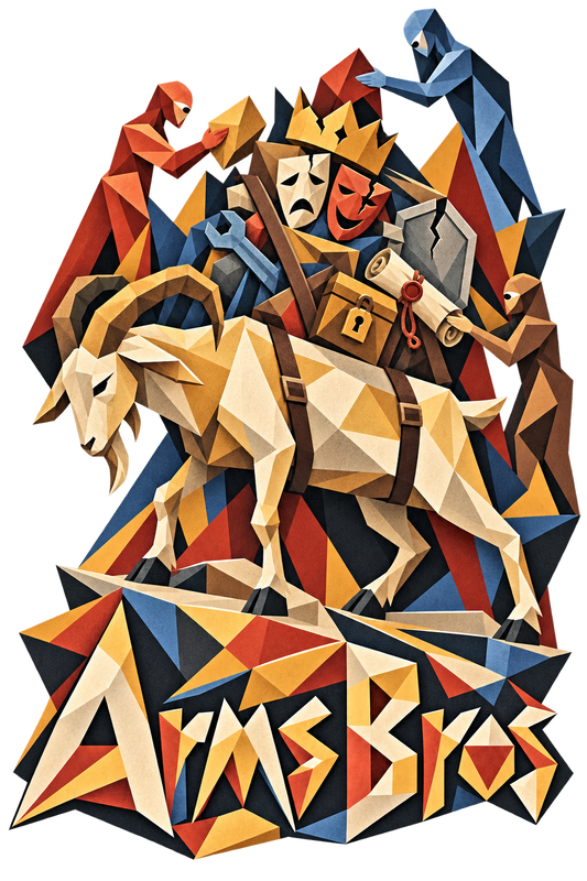 Cubist Scapegoat Tee artwork