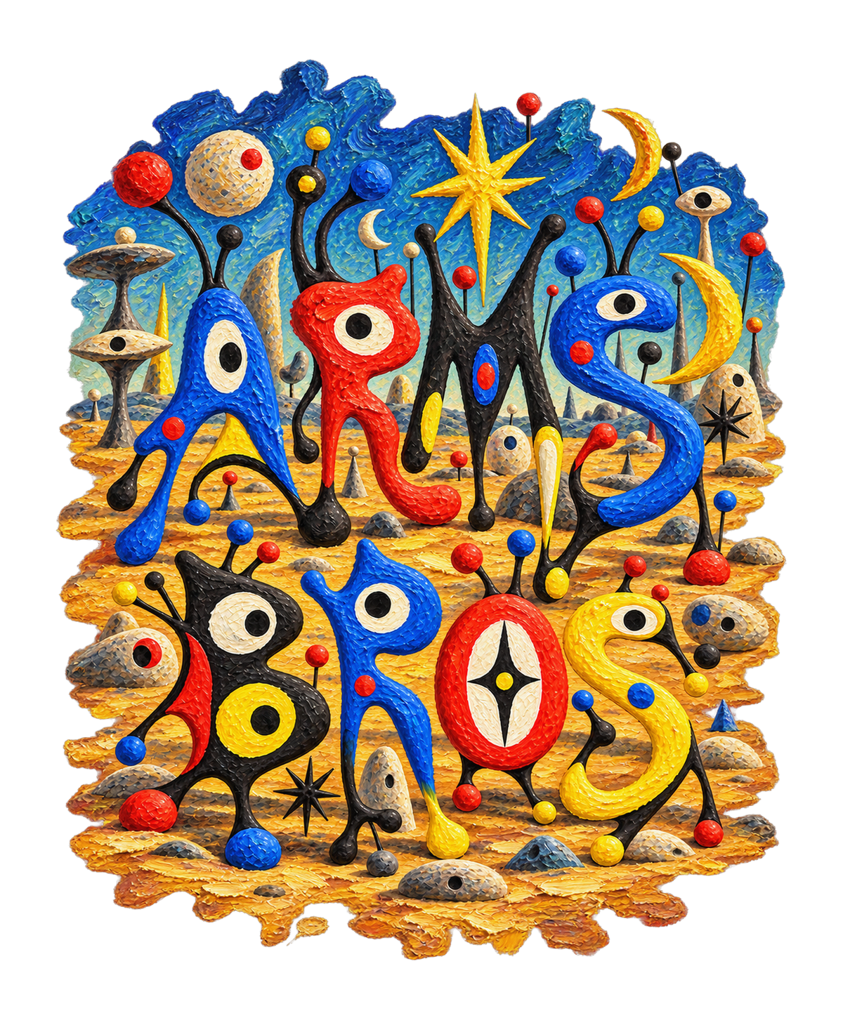 Dreamscape Surreal Art Tee - original artwork