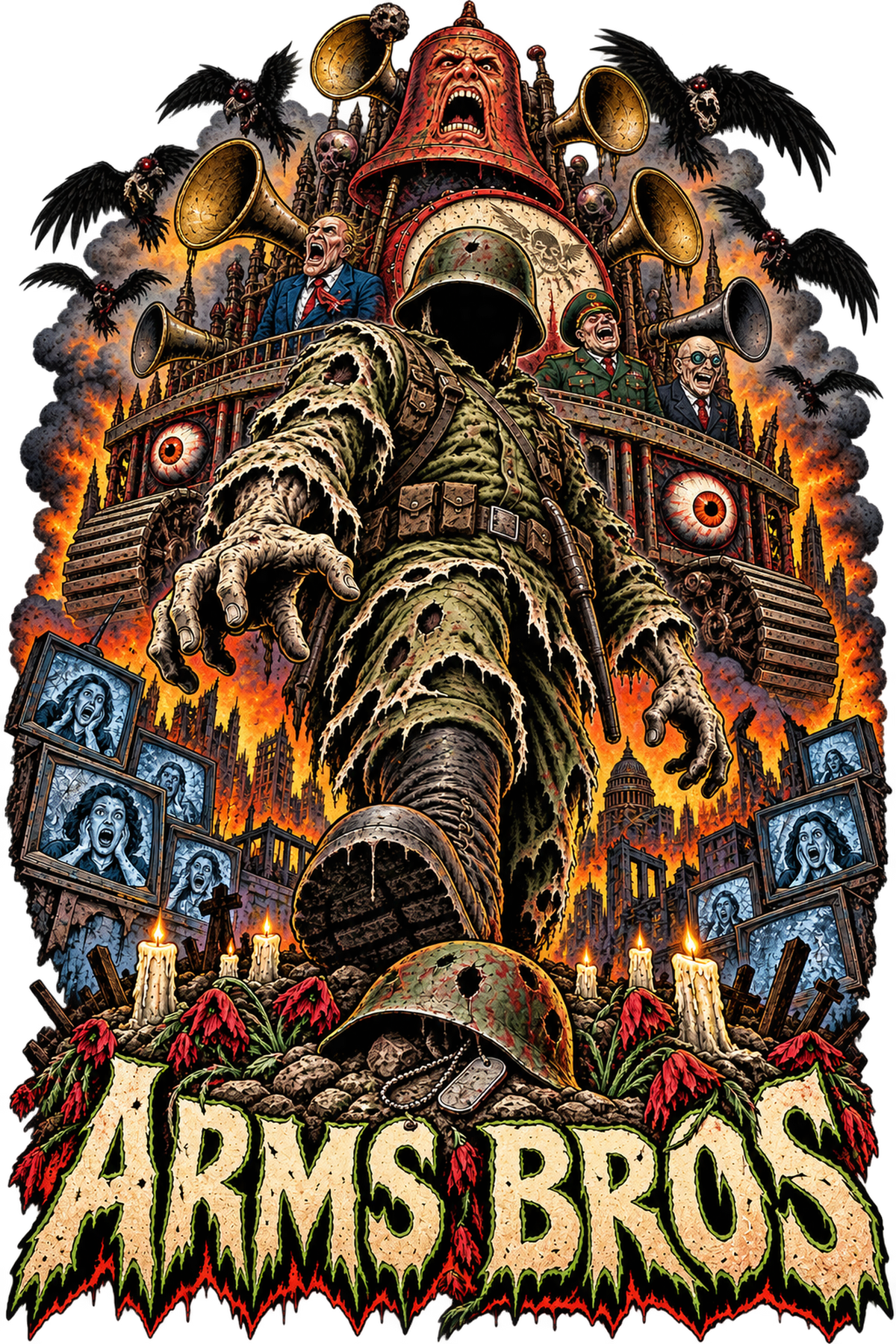 Dead March Zombie Soldier — clean artwork