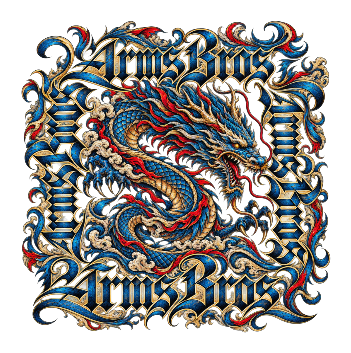 Majestic Dragon Tee - original artwork