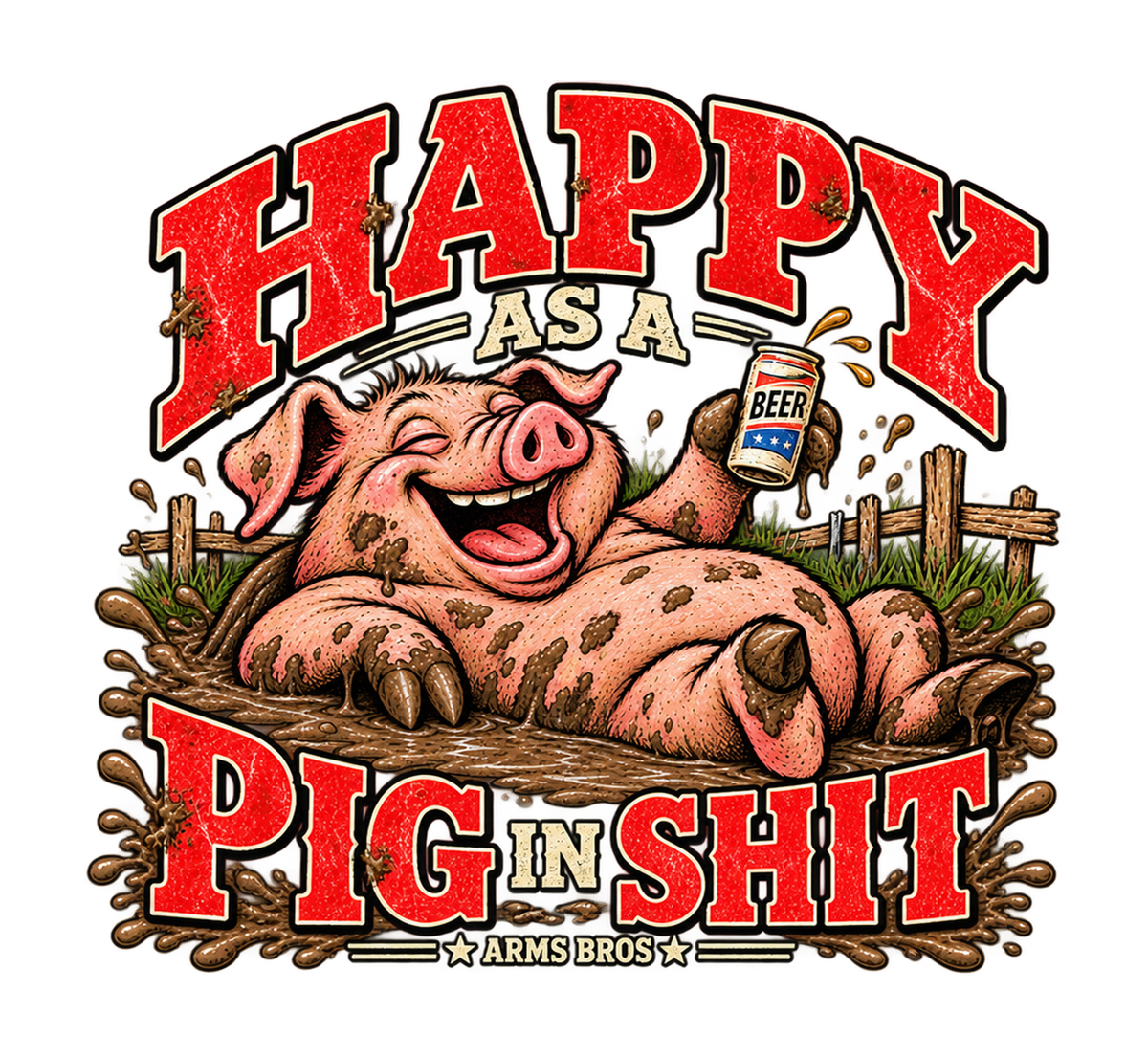 Happy Pig Tee
