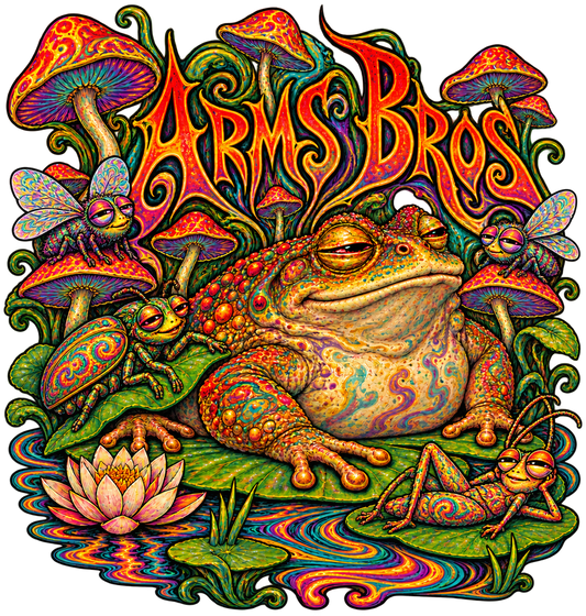 Psychedelic Toad Tee - original artwork