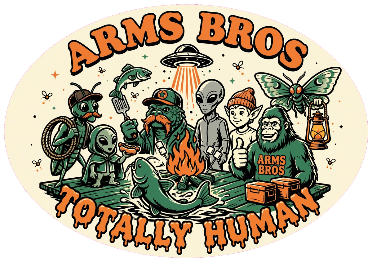Totally Human Campfire — clean artwork