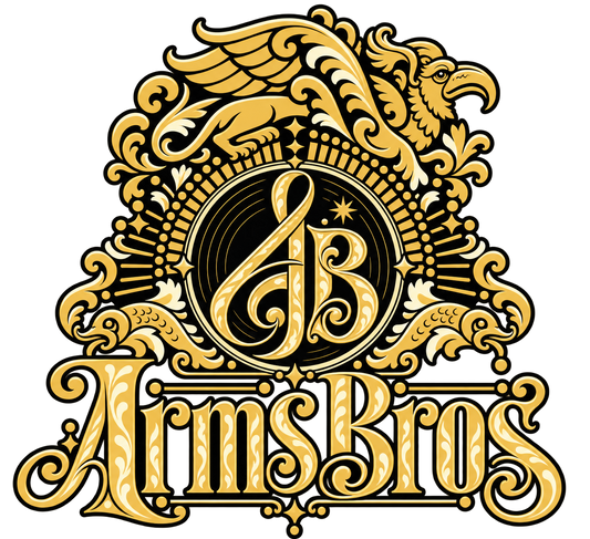 Arms Bros Gold Crest — clean artwork
