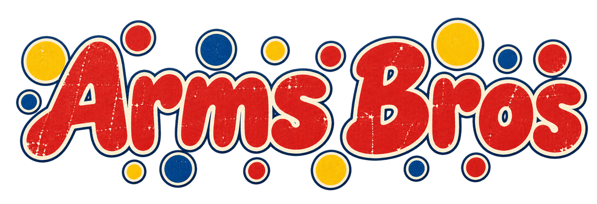 Arms Bros Bubble Letters - original artwork