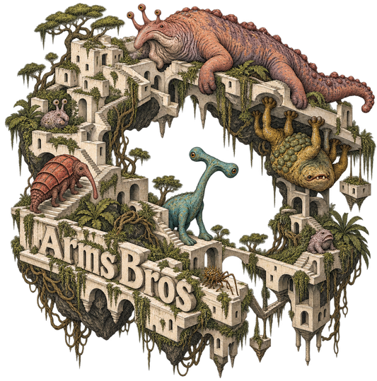 The Upside-Down Zoo — clean artwork